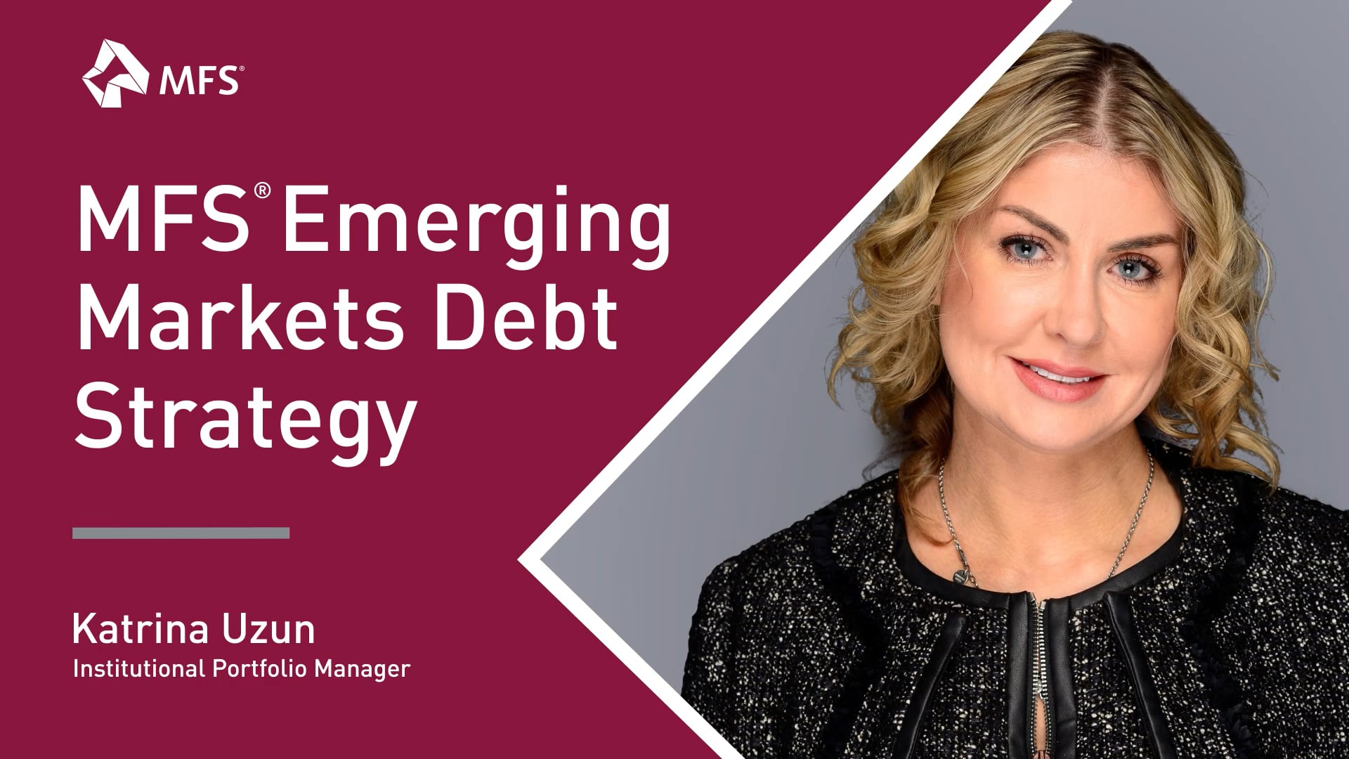 MFS® Emerging Markets Debt Strategy - Quarterly Portfolio Update